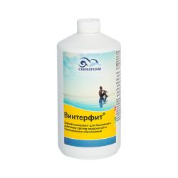 Консервант жидкий 1 л, для защиты бассейна зимой, без хлора, Chemoform 702001