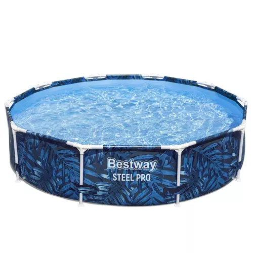 Бассейн каркасный 305x66 см круглый без фильтра-насоса BESTWAY 56985