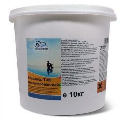 Хлор в гранулах 10 кг быстрорастворимый для бассейна Chemoform 501010