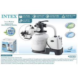 Фильтр-насос с хлоргенератором 6000 л/ч для бассейна с песком INTEX 26678