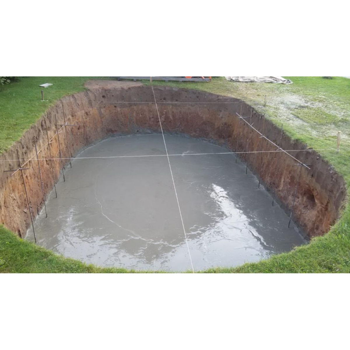 Бассейн каркасный овальный 9,16x4,6x1,5 м, для заглубления, комплект, Summer Fun, 501010261KB Бассейн каркасный овальный 9,16x4,6x1,5 м, для заглубления, комплект, Summer Fun, 501010261KB